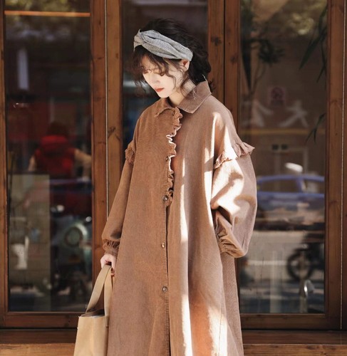 Robe velours dentelle - , anglaise