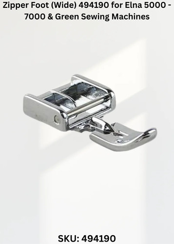 Zipper foot 494190 - foot, fits