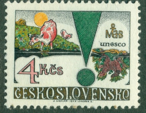 Czechoslovakia 1979 unesco - czechoslovakia,
