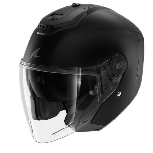 Shark casque jet - jet, blank