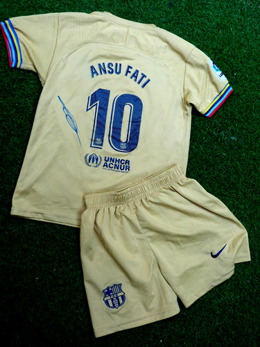 Maillot short fc barcelona - +,