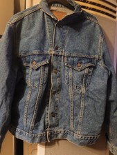 veste jean homme Levis Orange