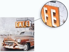 Tableau cadre toile 3D relief