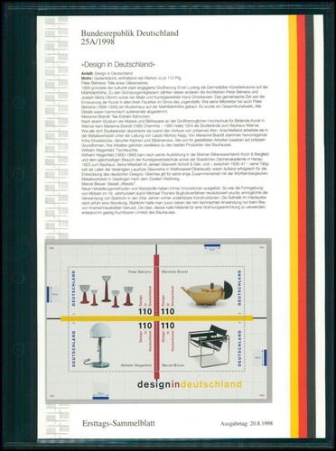 Germany etsb 1998 25a - etsb, 1998/25a