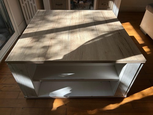 Meuble rangement bois clair - de,