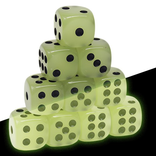 Lot cube lumineux 16mm - cube,