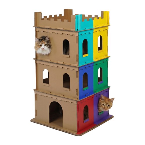 Château pour chat maison - château,