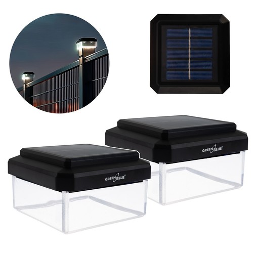 Lampe solaire led pour - 2x, à