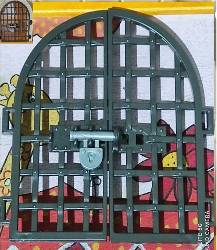 Playmobil porte grille - porte, ref
