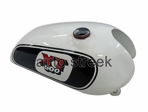 Yamaha xt500 blanc peint - yamaha,