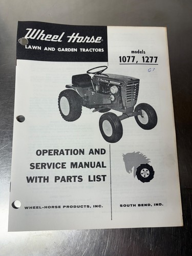 Original wheel horse - wheel,