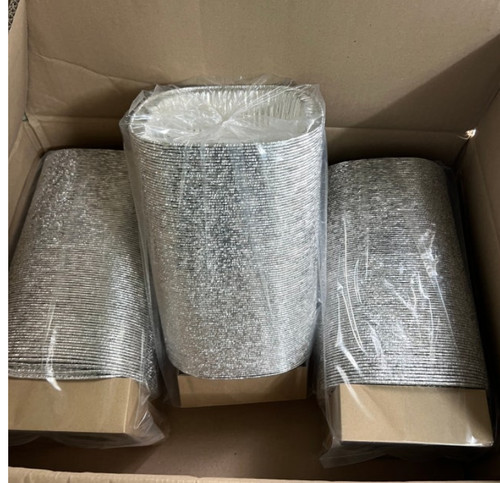 600 pièces bols aluminium - 600,