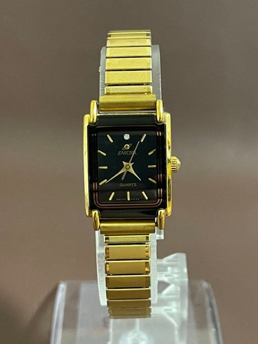 Enicar quartz gold watch - enicar,