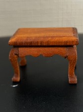 Diorama table furniture for miniature showcase dollhouse