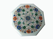 14 " Marbre Table Haut Pierre