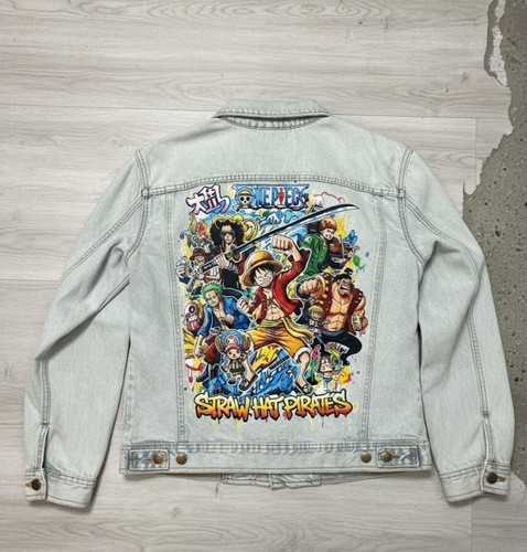 Veste jean custom - en, "one
