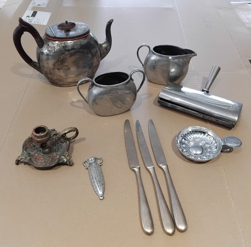 Lot objets anciens brocante - lot,