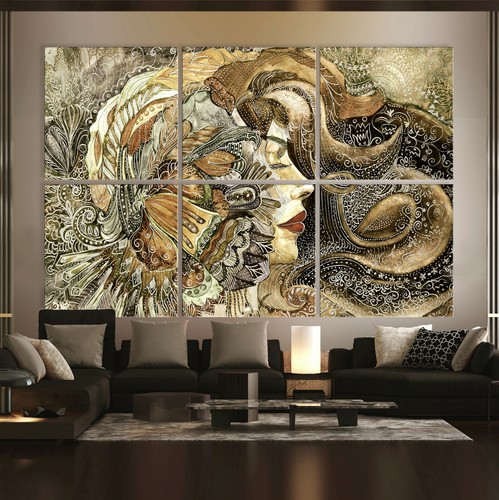 Cosma abstrait toile image - toile,