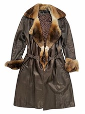 $14000 Jean Claude Jitrois Rabbit Fur Baby Lambskin Coat