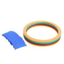  Jeu De Lancer D'anneaux Jeux Plein Air Pour Tout-petit Jouets Jardin