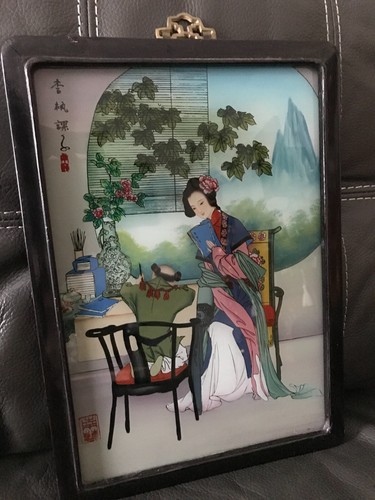 Tableau peinture fixee - tableau, sous