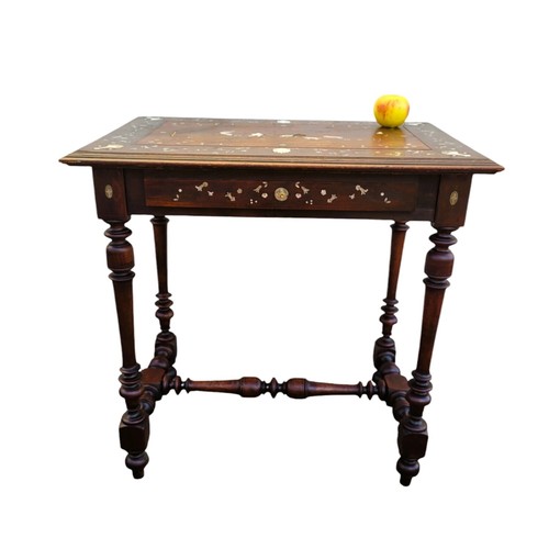 Petite table chêne et - en,