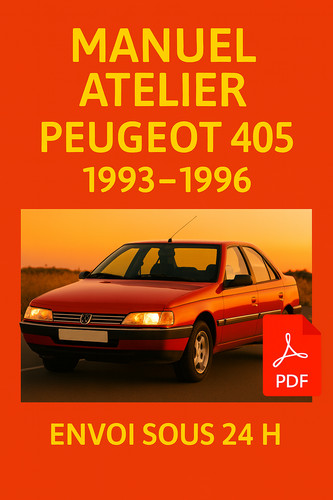 Manuel atelier peugeot 405 - manuel,