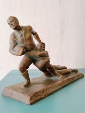 Sculpture terre cuite Ernest