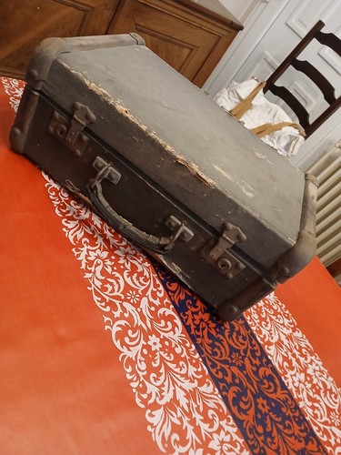 Valise ancienne bois - ancienne,