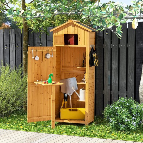 Armoire jardin bois - de, en