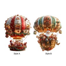 Montgolfière Père Noël -