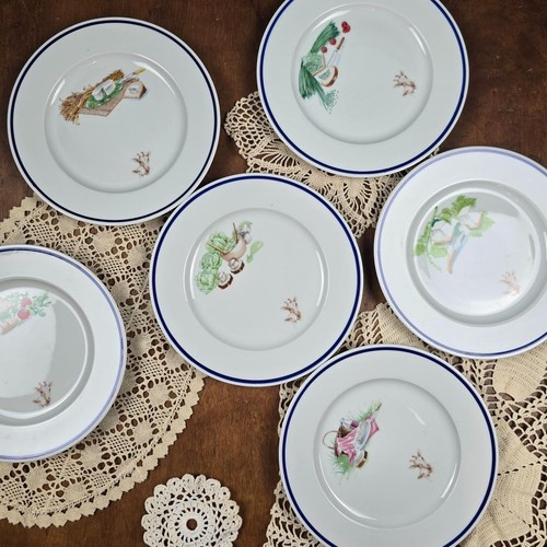 Lot assiettes à fromage - de,
