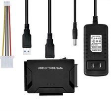 Kit de câble adaptateur pour disque dur externe USB 3.0 vers IDE et SATA