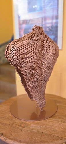 Buste homme sculpture - sculpture, "signé