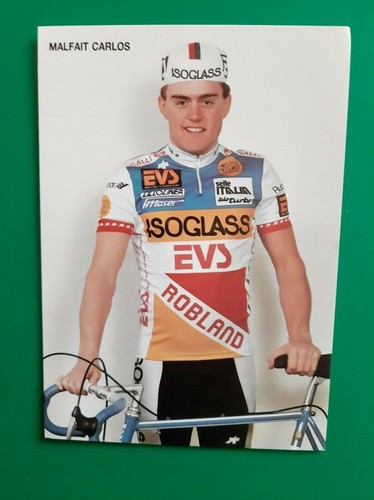 Cyclisme carte cycliste carlos - cyclisme,