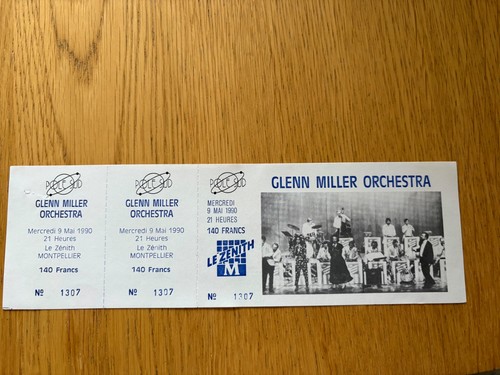 Billet ticket place concert - billet,