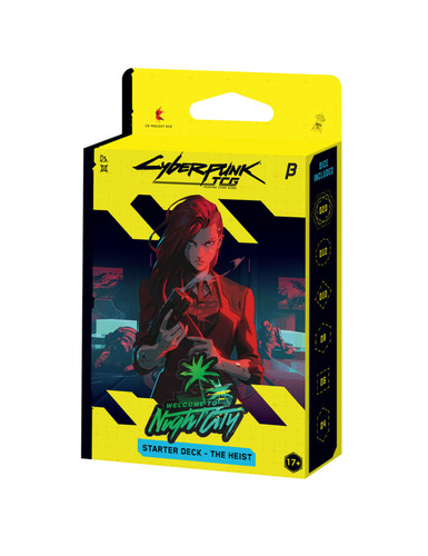 Cyberpunk tcg welcome night - tcg,