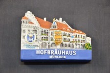 Aimant Frigo Fridget Souvenir Hofbräuhaus Monaco Allemagne Résine