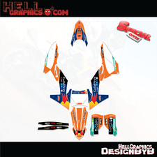 GRAPHICS KIT DECALS 4 KTM SX SXF XC XC-F 125 150 250 300 350 450 2023 2024 2025