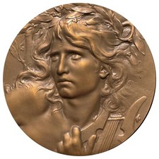 Médaille bronze " Orphée