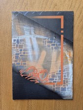 Street Art Painting On Natural Slate 22x32 "SULIA". 