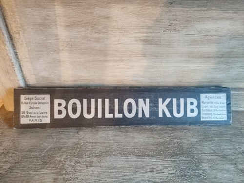 Bouillon kub publicité - bouillon,