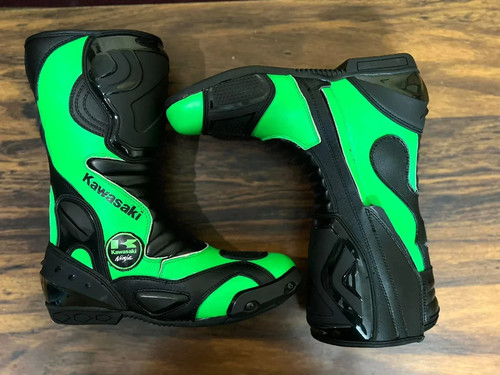 Motogp bottes cuir course - motogp,