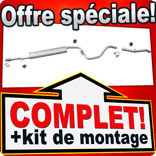 Echappement pour peugeot - echappement,