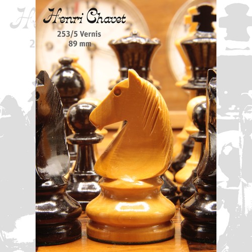 Jeu échecs henri chavet - jeu, d'échecs