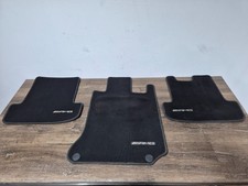 2011 MERCEDES-BENZ W207 COUPE E350 CDI SET OF AMG LINE FLOOR MATS
