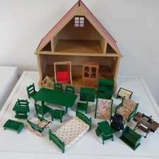 Vintage Sylvanian Families / Les petits Malins Lot Maison /  Mobiliers Années 80