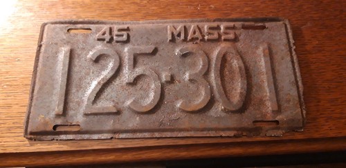 Plaque immatriculation