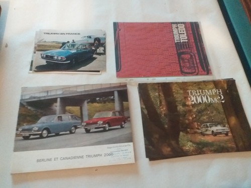 Prospectus triumph 2000 mk2 - prospectus,