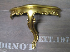 Mini Console Murale Console Étagère Or Baroque Repro 23,5x10x18 Miroir Murale 3